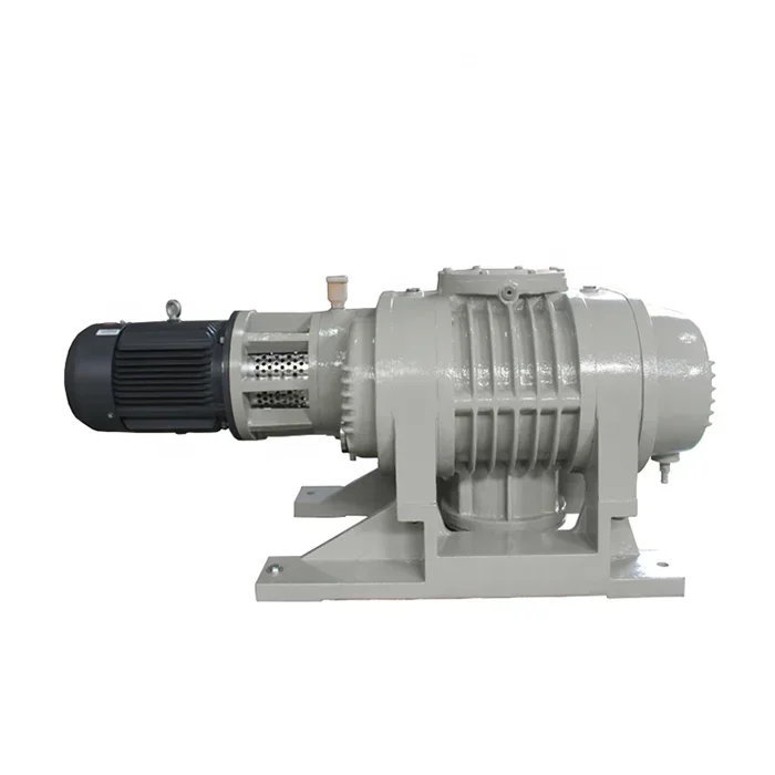 ZJ / ZJP- 1200 L/s 15hp Roots Vacuum Pump / Lobe Pump Blower For Vacuum Furnace