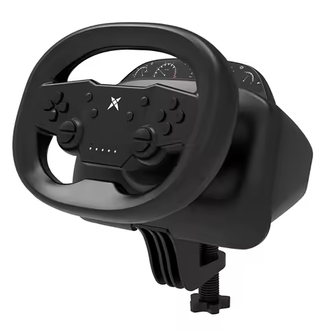 DOYO Racing Wheel, Game Steering Wheel Multi-Platform for Nintendo Switch/PC /PS4/PS3/Ios and Android phones
