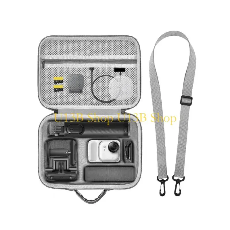 U13B Stylish Minimalist Carrying Case For Thumb Camera And Charging Cables