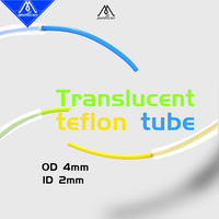 Mellow High Transparency PTFE Tube Teflonto MMU2.0 for prusa i3 mk3 ender-3 anet mk8 Bowden Extruder 1.75mm filament ID2mm OD4mm