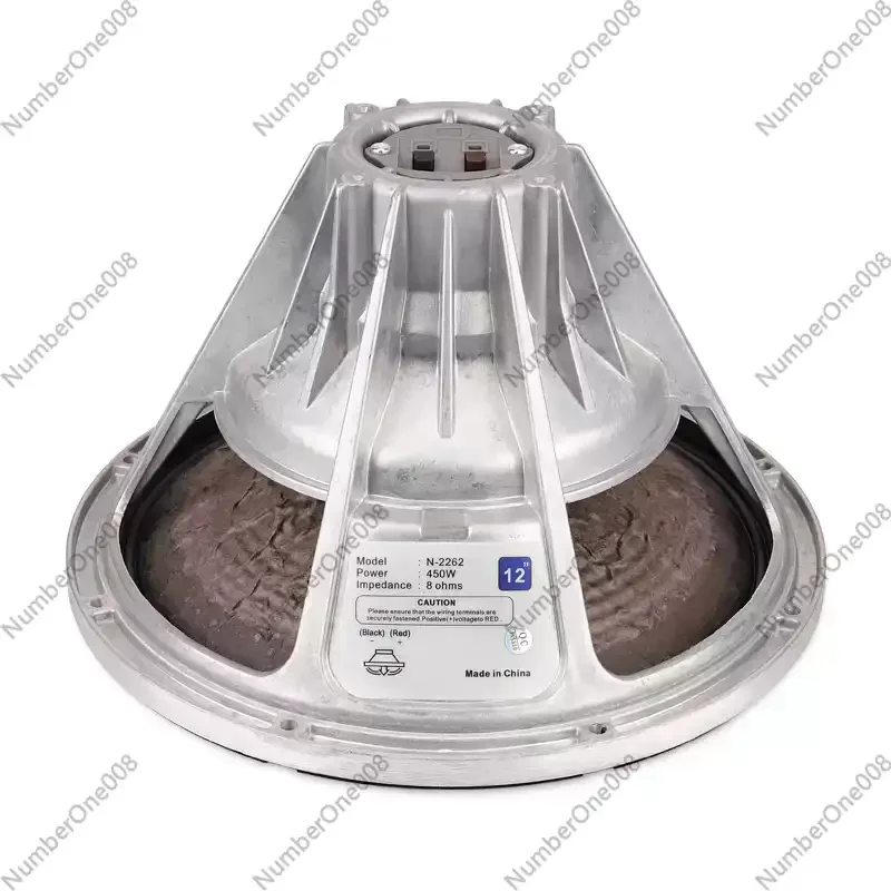 12 Inch Neodymium Woofer Low Frequency Speaker, High Power Deep Bass Driver Unit for High-End Audio