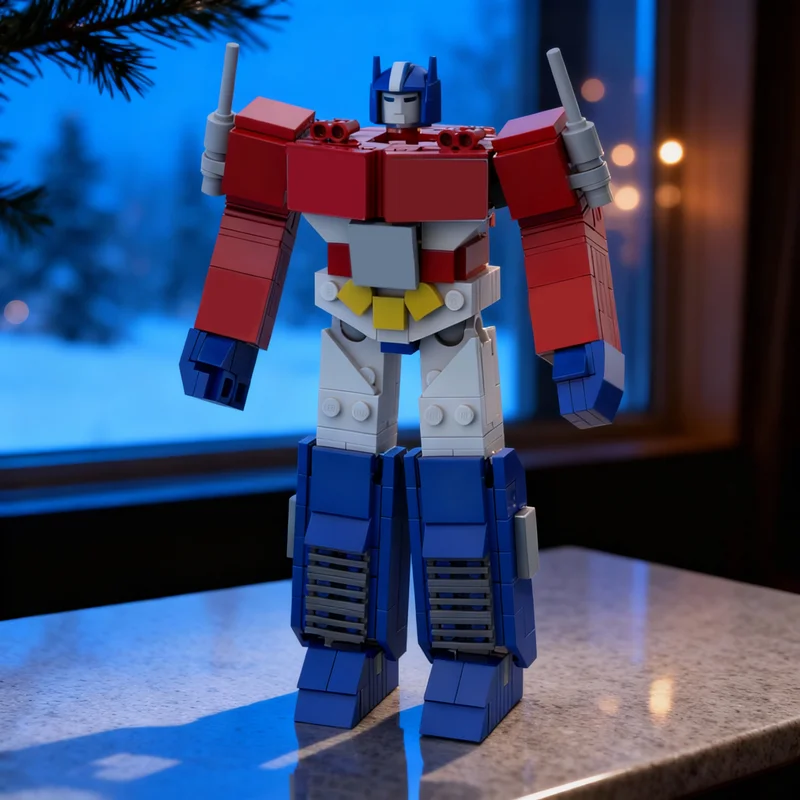 

281pcs MOC Optimus Prime Body Only Icons Model Building Blocks Toys Architecture DIY Creative Education Christmas Gift Idea