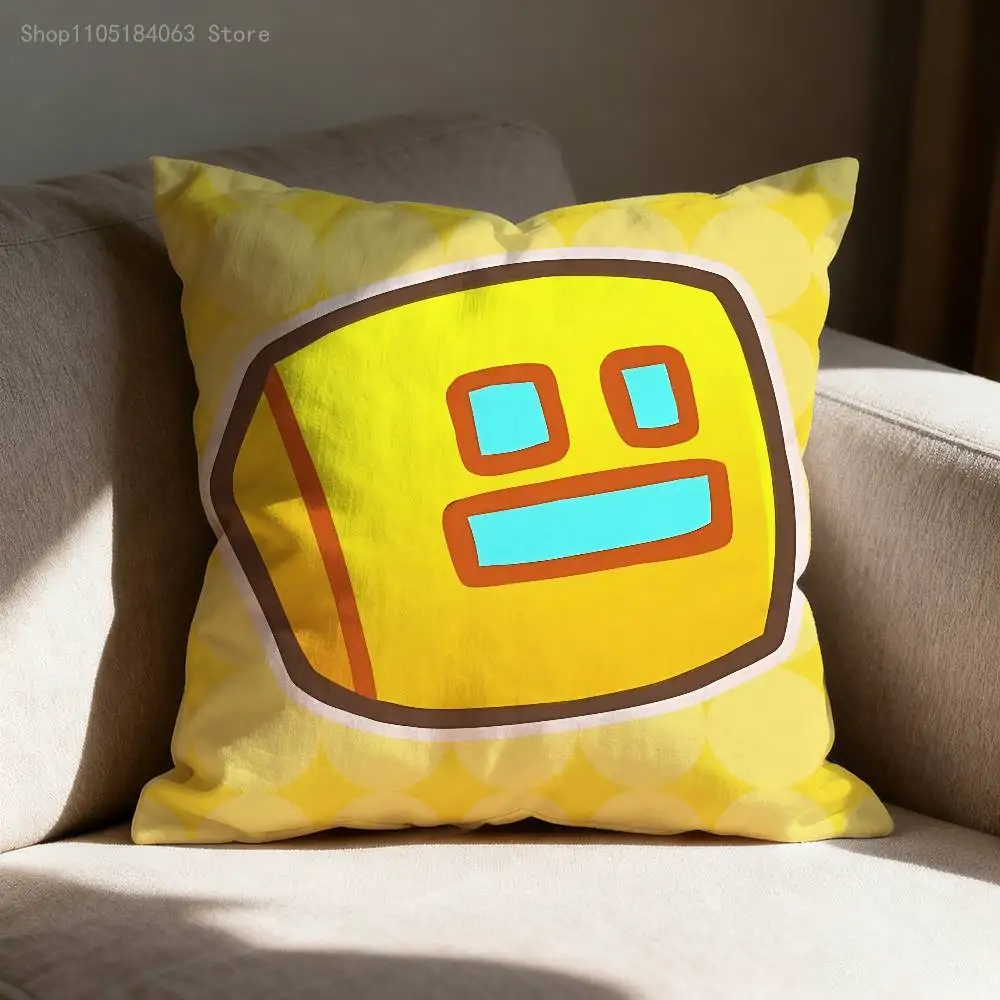 G-Geometry D-Dash Throw Pillow Case For 55x55cm 40x40cm 45x45cm 50x50cm 30x30cm Square Office Pillowship Cover