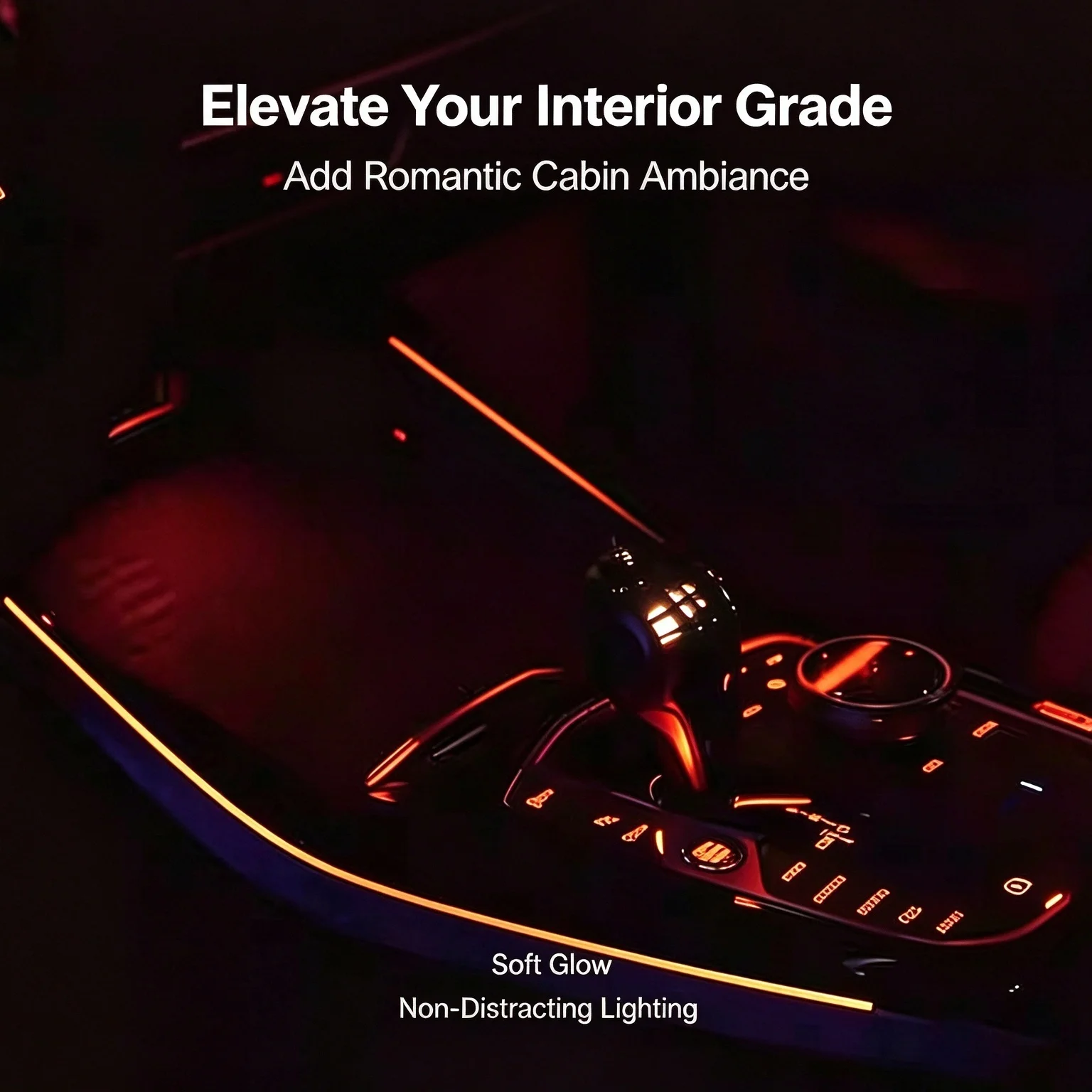 LED Car Interior Ambient Light Center Console Atmosphere Lamp Plug and Play For BMW 3 4 Series M3 M4 M5 G20 G22 G80 G82 G90 Interior Decorative Light