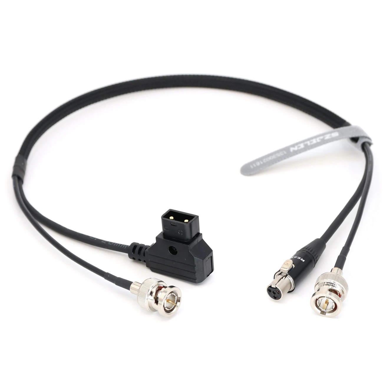 DTAP to ta4f 4pin female Cable and 75ohm SDI  for TVLOGIC 058 056 F-5A F-10A F-7HS power cable Video cable