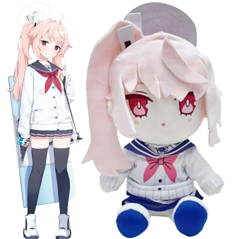 

20cm Anime Blue Archive Plush Toys Yuzuki Natsu Takanashi Hoshino Cosplay Dolls Dress Up Plushie Figures Stuffed Pillow Gifts