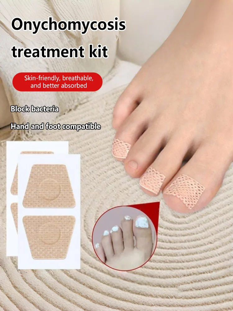Toenail Fungus Patch Nail Repair Patches Nail Ingrown Correction Stickers For Discolored Damaged Nails Toenail Care Treatment