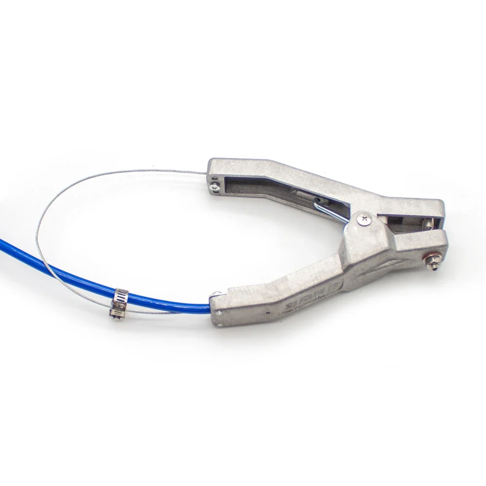 5M Anti Static Grounding Wire Static Grounding Clamp Grounding Assembly 2 Aluminium Alloy Clips for Removing Tool
