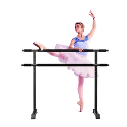 1.2M Portable Ballet Barre Freestanding Stretch Bar, Height Adjustable Dance Exercise Training Bars Fitness Ballet Bars