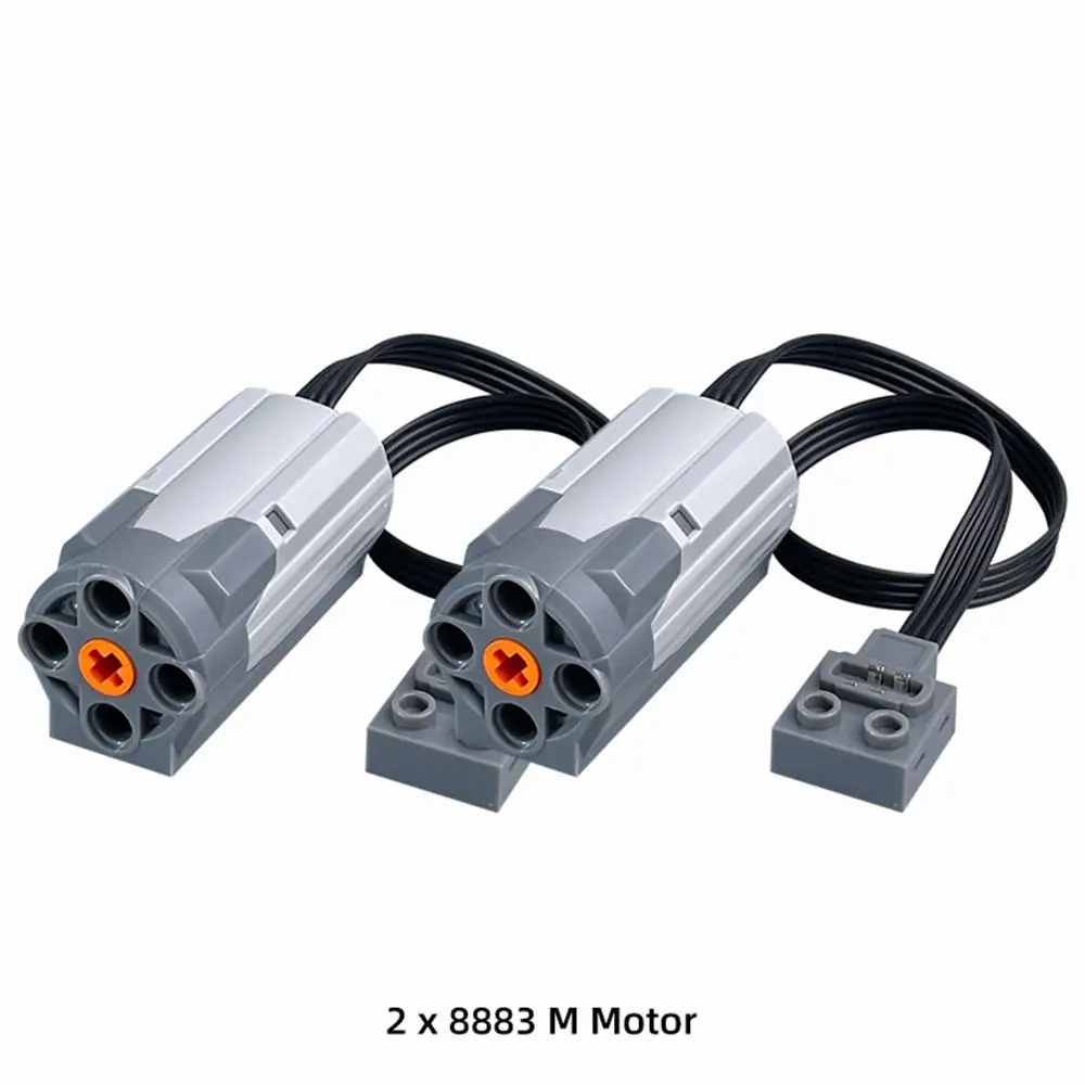 1/2/5/10PCS ใหม่การวิเคราะห์ Part 8883 M มอเตอร์ใช้งานร่วมกับยี่ห้อ Power ฟังก์ชั่น Building Block รถบรรทุกรุ่น power Up Speed