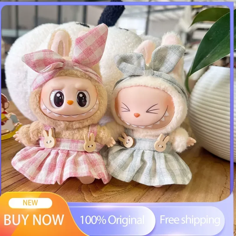 

Mini Plush Doll'S Clothes Outfit Skirt Hairband DIY Doll Clothing Accessories Cultivate Sitting Party Game Toys holiday Gift