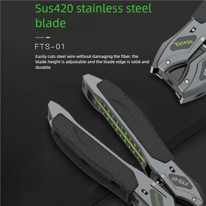 【A69Z】FTS-01 أداة تعرية كابلات الألياف الضوئية، شفرة قابلة للتعديل، تجريد فعال لكابلات 2.0/3.0 مم تصل إلى 6000 مرة #4