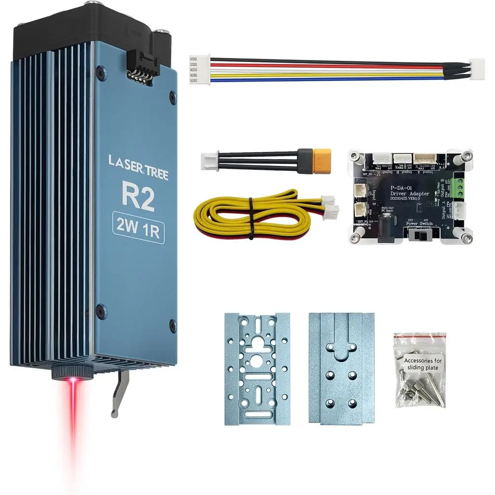 

Инфракрасный лазер 1064 нм, выходная мощность 2 Вт (2000 мВт), лазерный гравер или лазерный резак для гравировки меди, пластика и т.д., идеально подходит для...