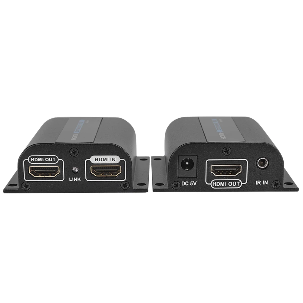 Hd Extender Wall Mounted Support Hd Uncompressed Signal Single Cable Extender for Home Use for Local Remote Same Screen Output