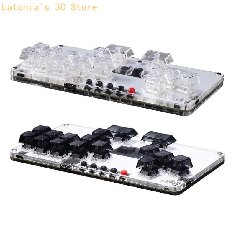 

X3UB Gaming Keypad All Button Leverless Controller for PC Arcade Street Fight