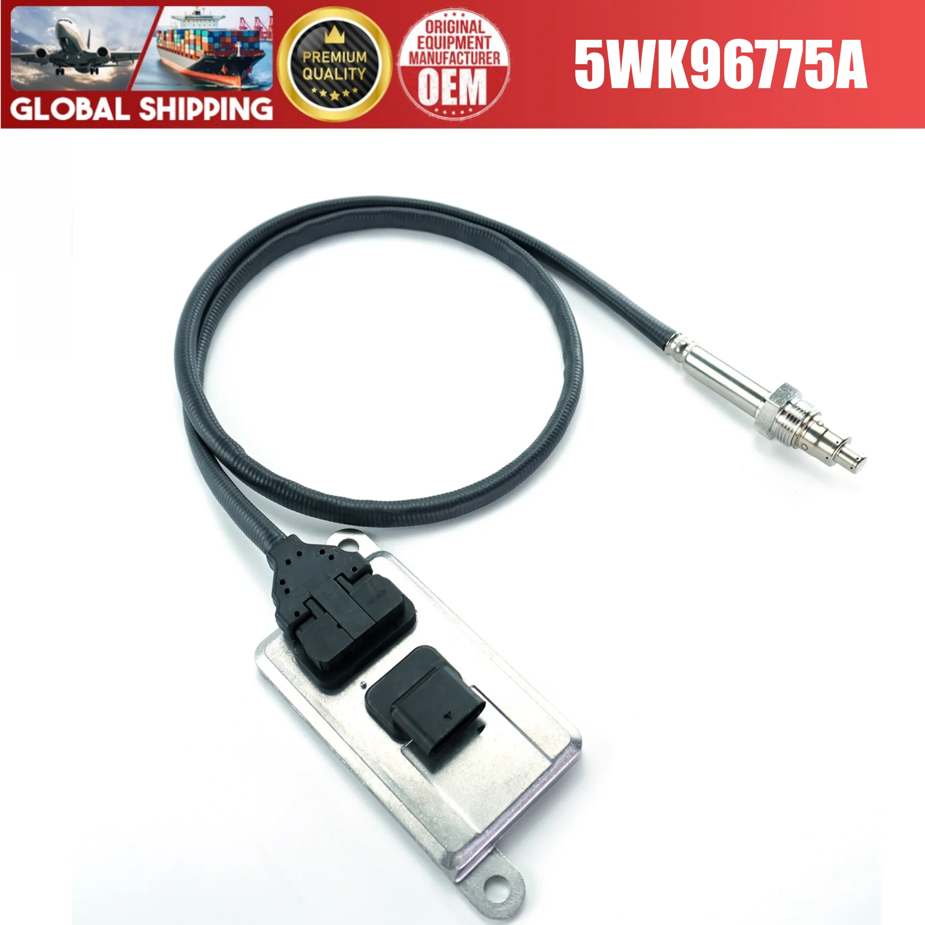 5WK96775A 5801754014 High Quality Parts Nitrogen Oxygen Sensor fits for IVECO Truck 24V 5 Pin