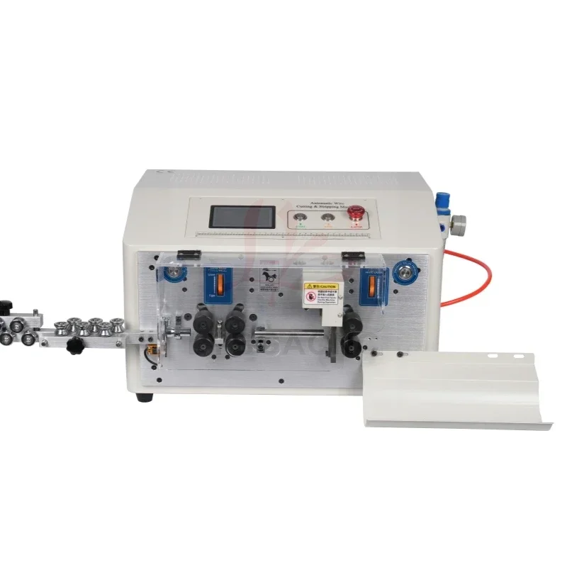SWT-608-MAX1-6S Automatic 6/8 Wheels Drive Peeling Stripping Cutting Machine 0.2 To 25mm2 0.3 To 25mm2 550W 650W