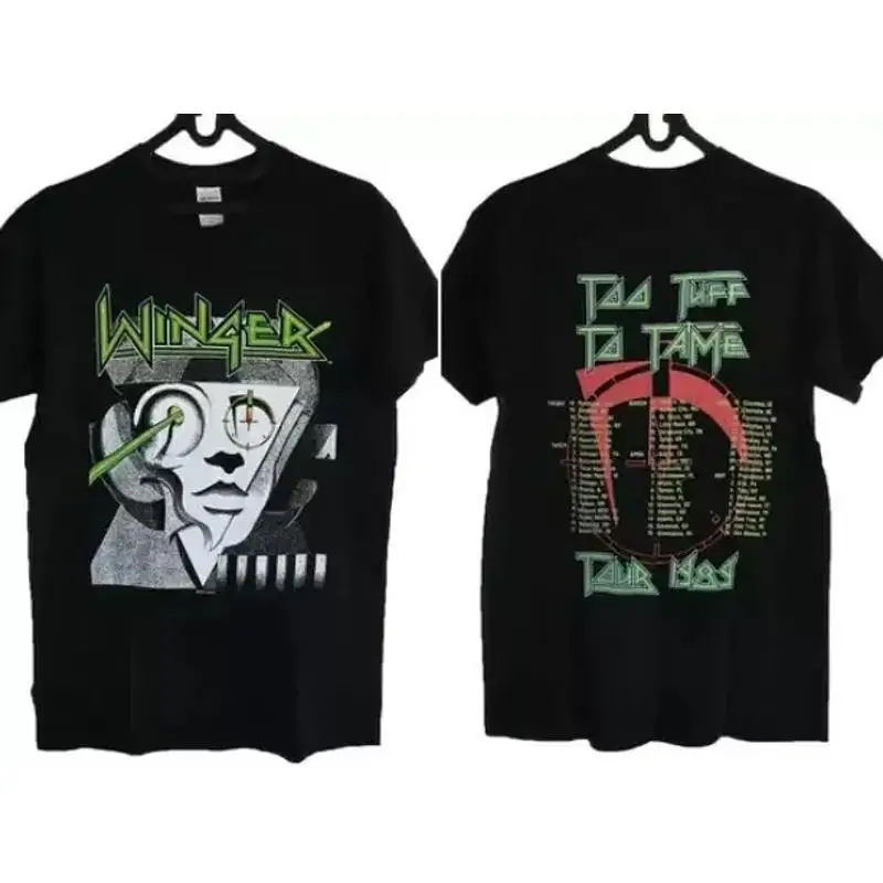 Metal Band Tee Winger 1989 Tour Merch T Shirt