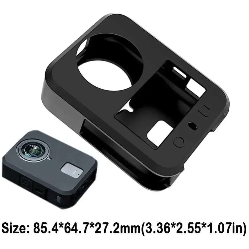 حافظة واقية من السيليكون تغطية كاملة مضادة للصدمات غطاء حماية للجسم مضاد للخدش لهاتف DJI Osmo 360