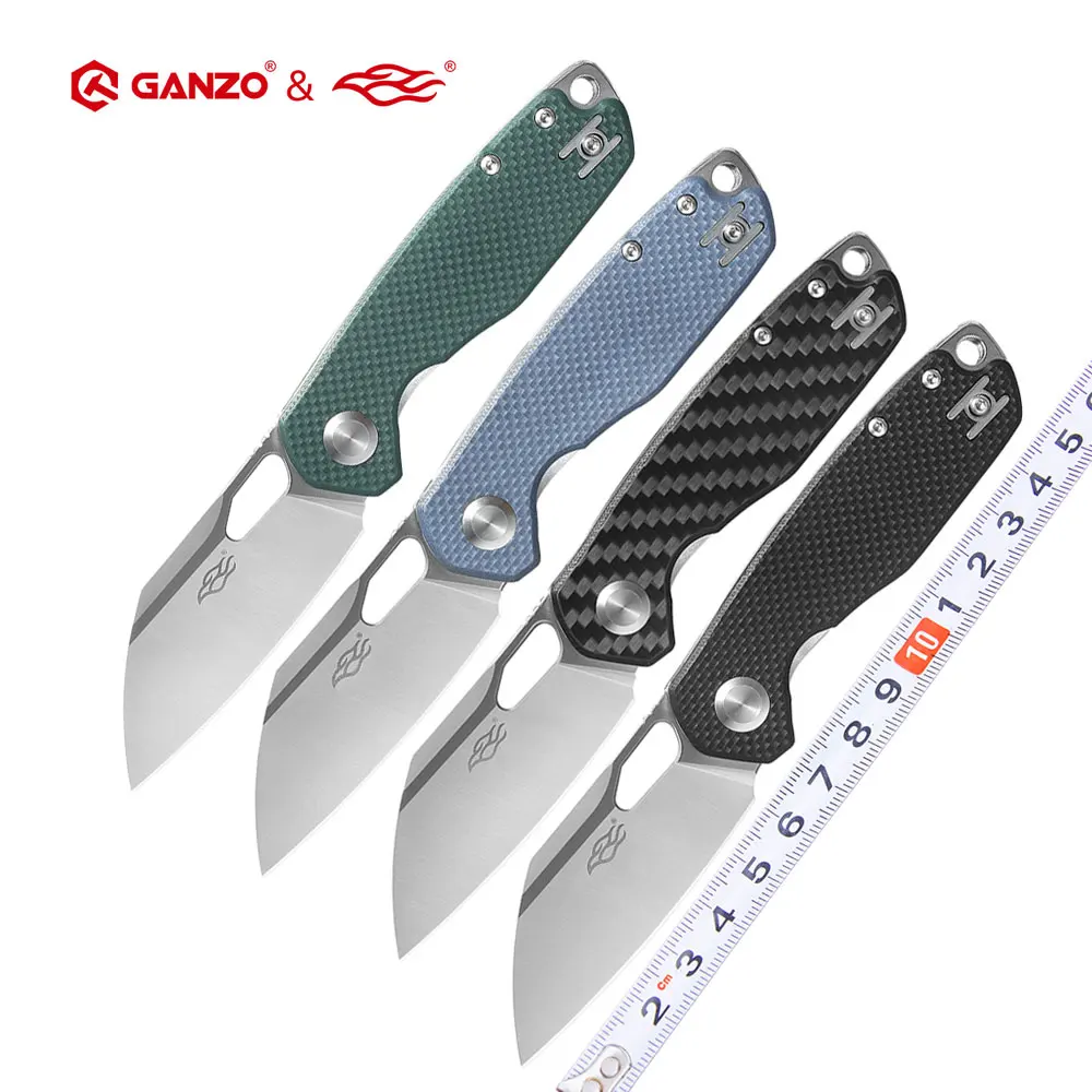 

Ganzo FBKNIFE FH924 60HRC D2 blade G10 or Carbon Fiber Handle Folding knife Survival tool Pocket Knife tactical edc outdoor tool