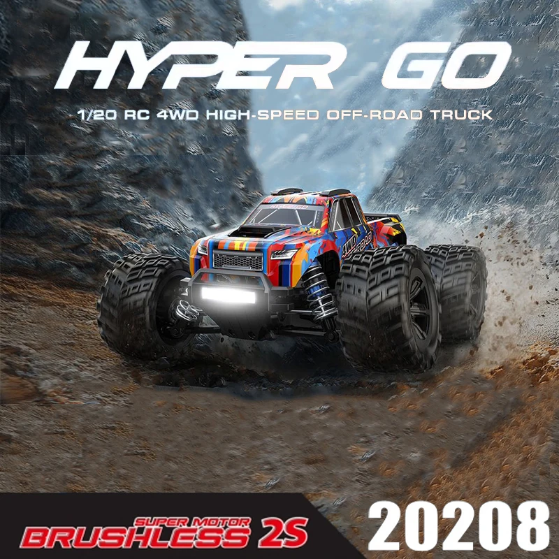 

Meijiaxin 1/20 20208 Brushless High-Speed Electric Off-Road Vehicle Remote Control Car RC Model Toy Four-Wheel Drive Racing Car