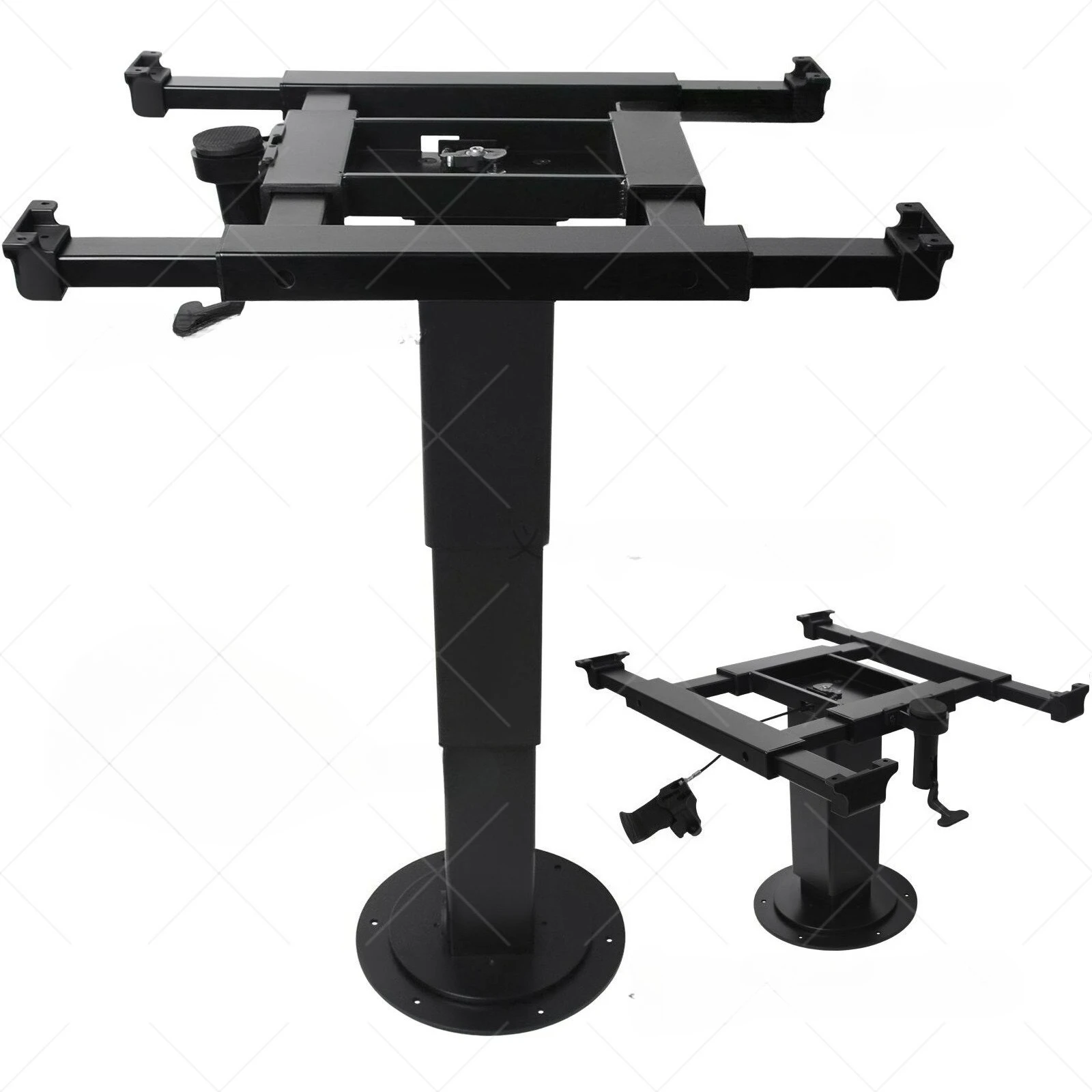Lift platform legs, car modification supplies, pneumatic lift platform, capable of translating the desktop in four directions