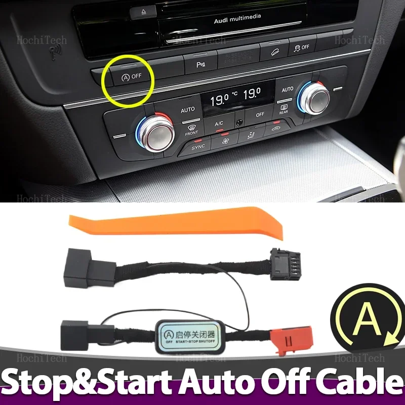 For Audi A6 C7 4G 2013-2018 Automatic Start/Stop Engine System off Eliminator Device Control Sensor Plug Stop Canceller Wire