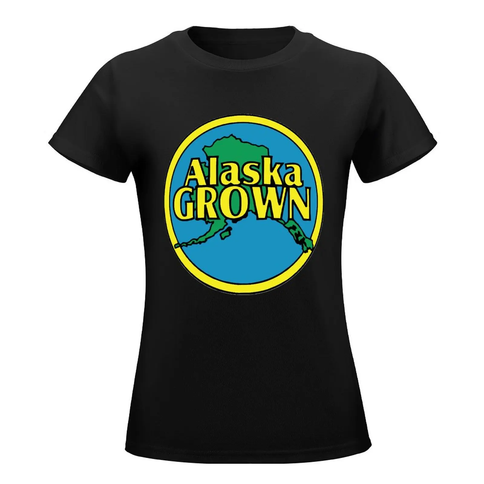 Alaska Grown T-Shirt aesthetic clothes tees graphic t-shirts for Women