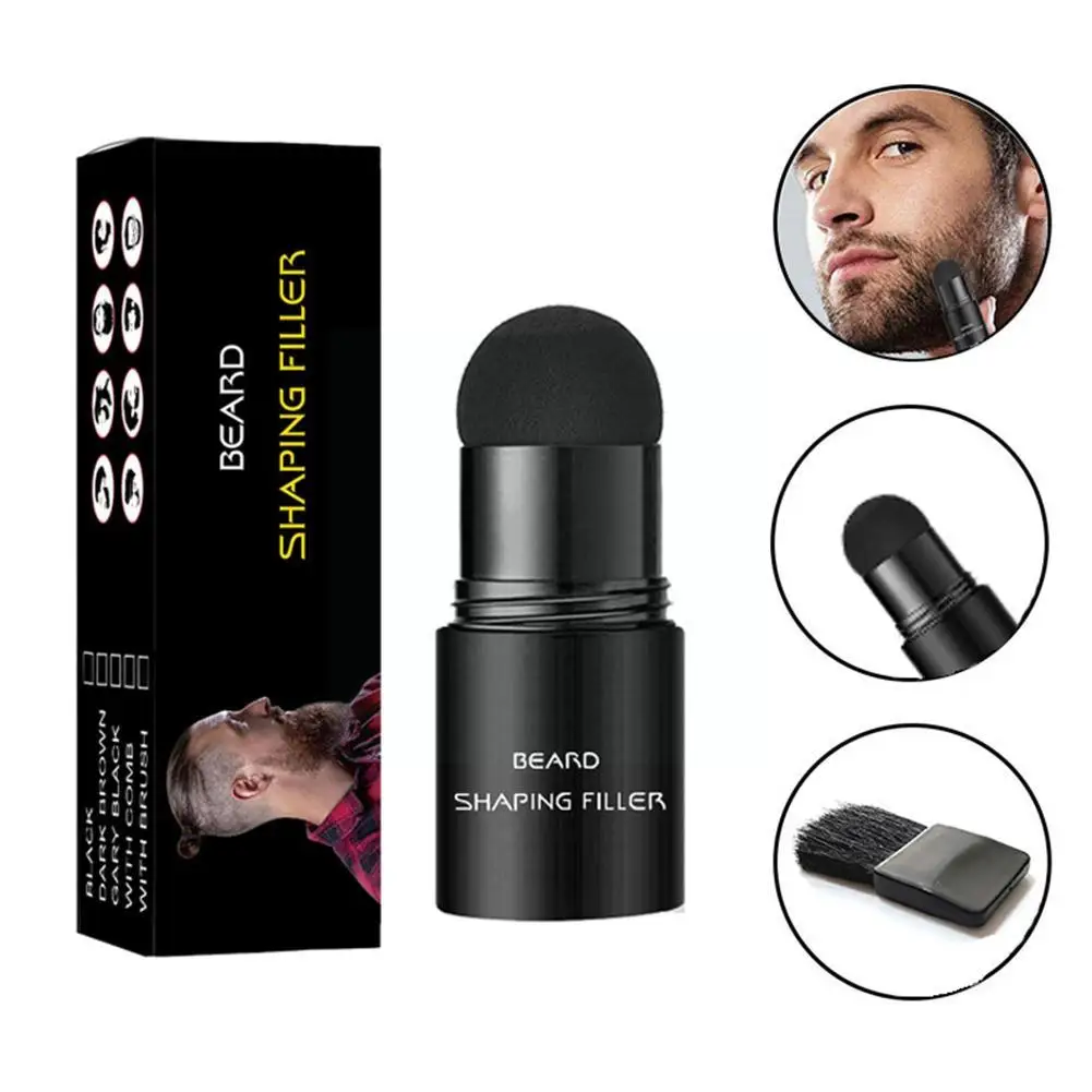 Dye Hair/beard Filling Stick Repair Scatters Waterproof Moustache Brush Care Pen Beard Men Mustache Enhancer Fill Hair Dye N6k6