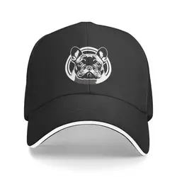 Custom Kawaii French Bulldog Baseball Cap Women Men Adjustable Dad Hat Streetwear