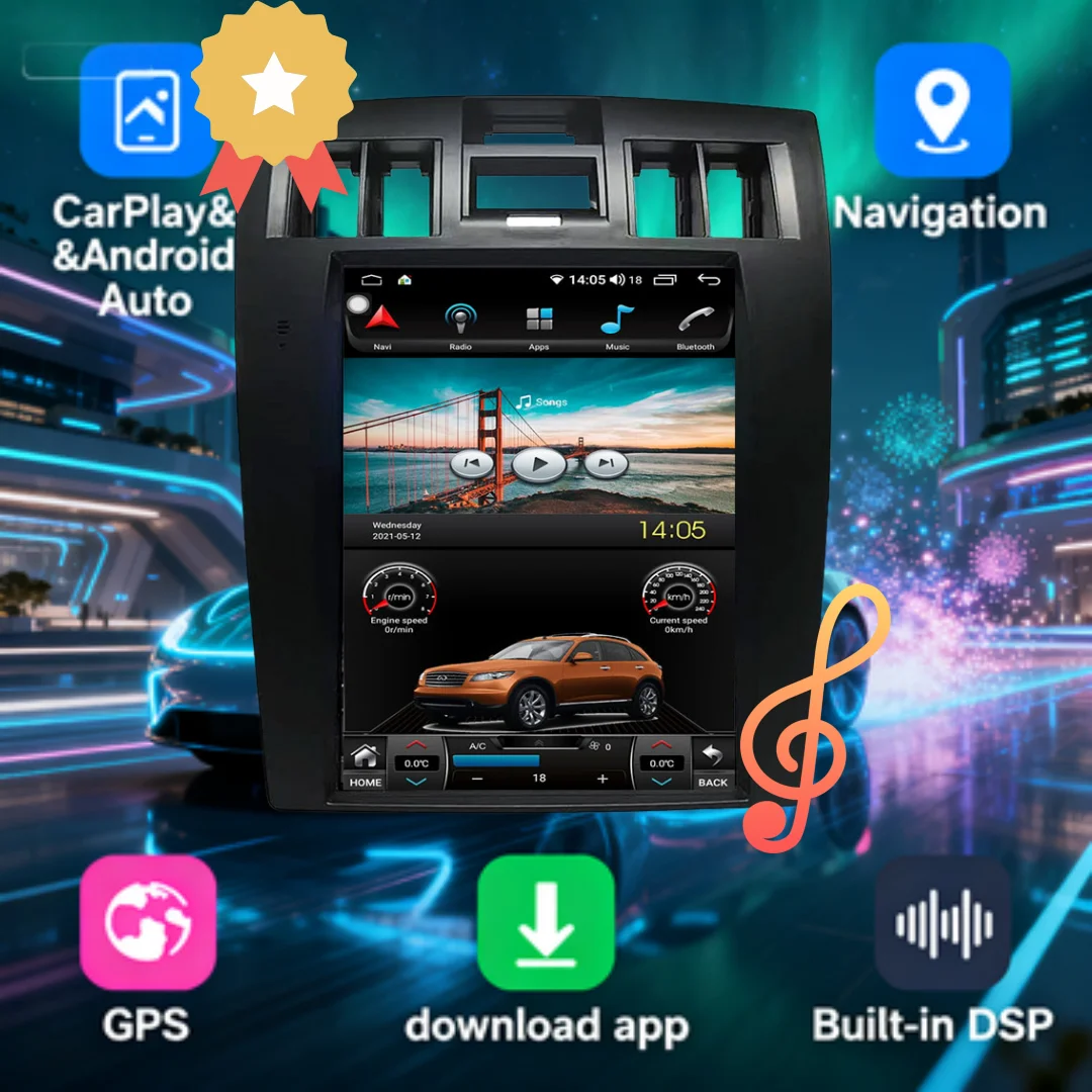 Car Radio Android For Hyundai Rohens Coupe 2004 - 2006 Multimedia Video Player GPS Navigation stereo Radio Carplay Auto Stereo