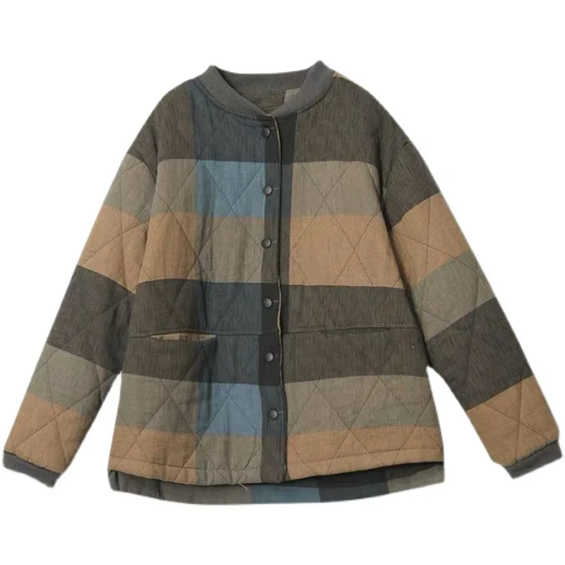 Parkas Women Coats Baseball Jackets Full Sleeve Thick Warm Y2k Streetwear Casual Elegant Jacket Work Coat Autumn Winter 2025