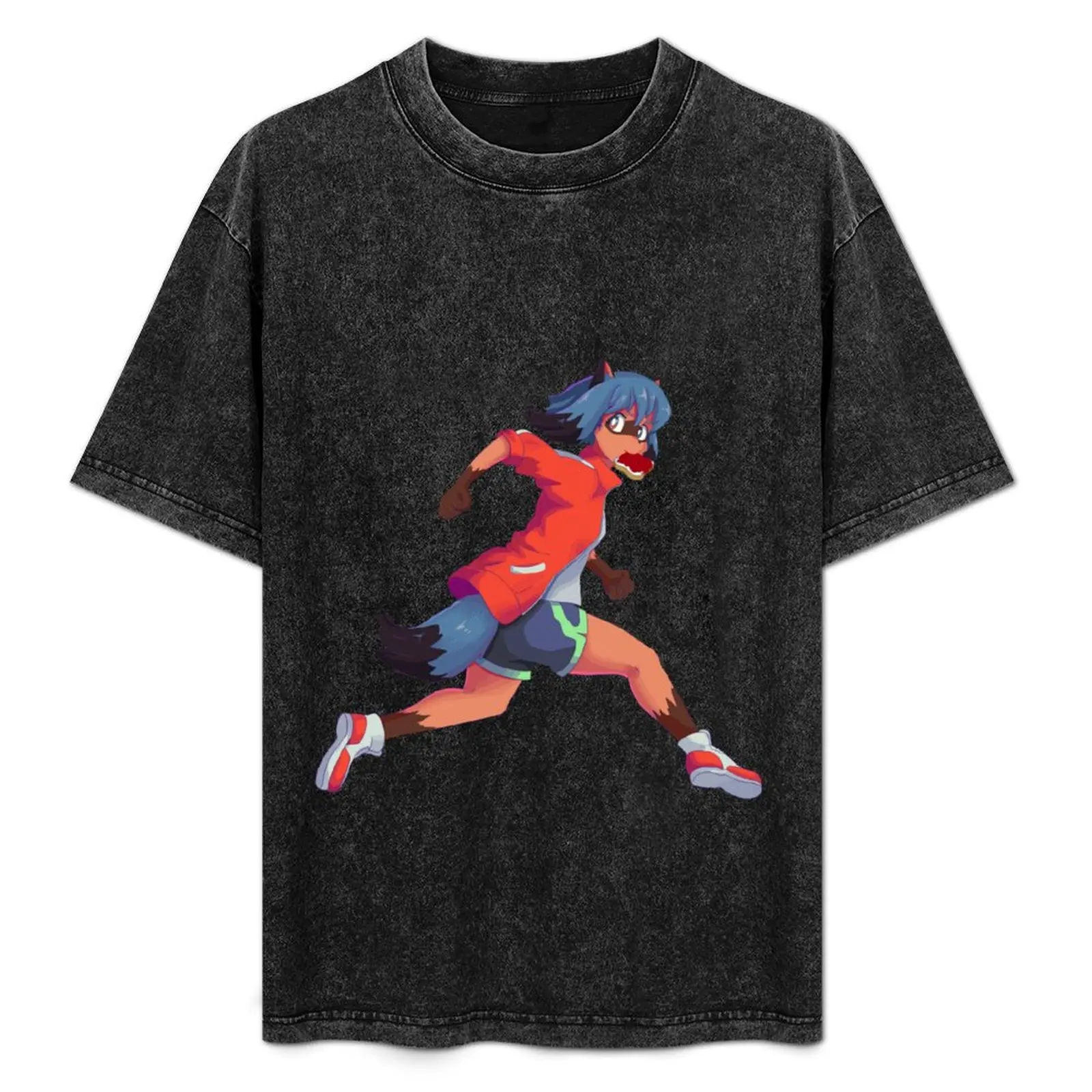 Michiru Kagemori T-Shirt Casual All Match Tee Shirt for Men