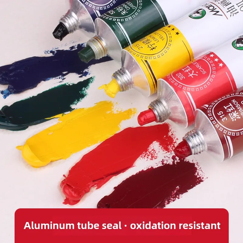 

Масляная краска Maries, 170 мл, картина маслом, художественное создание, пигмент, большая масляная краска, одинарная, обычно используемая, 24 цвета