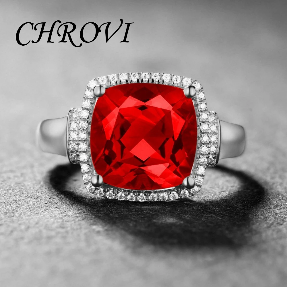 Exquisite 925 silver colored gemstone-set yellow crystal open-ended ring. Luxurious party and wedding engagement princess ring.