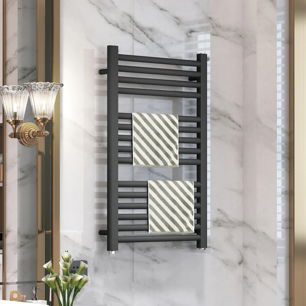 

DOZ Space Aluminum Electric Towel Drying Rack Wall-mounted Bathroom Towel Warmer With Temperature Control And Timer