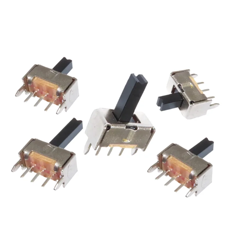 ミニスライドスイッチハンドル,ss12d07,vg4,vg5,3ピン,2ポジション,1p2t,spdt,高品質,2mm, 3mm, 4mm, 5mm, 6mm 7mm、20個