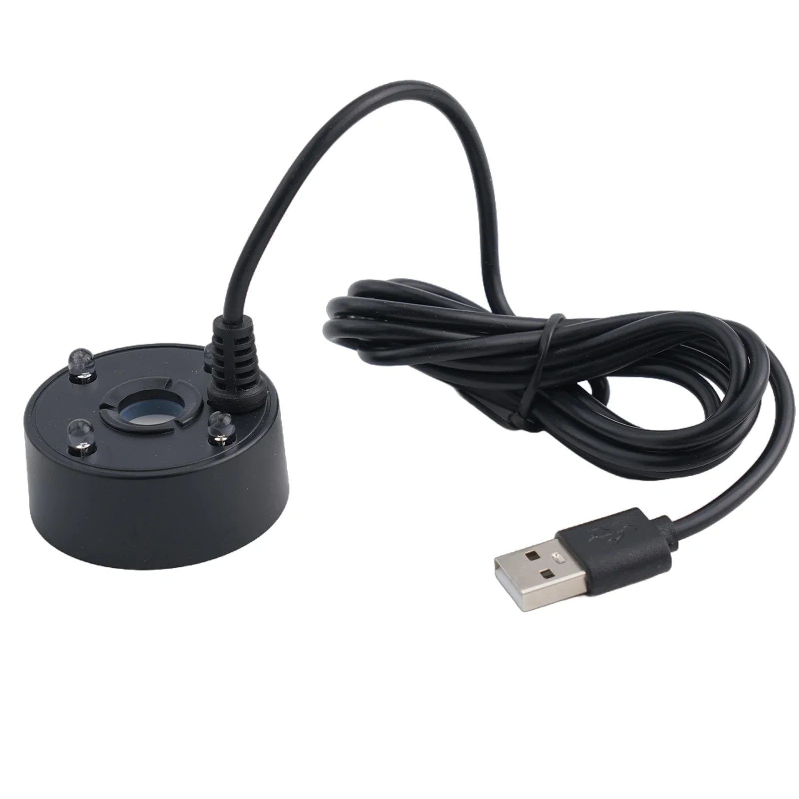 5V USB Mist Maker Fogger With LED Fog Maker Machine LED Colorful Lights Indoor Fountain Garden Pond Water Fogger Atomizer