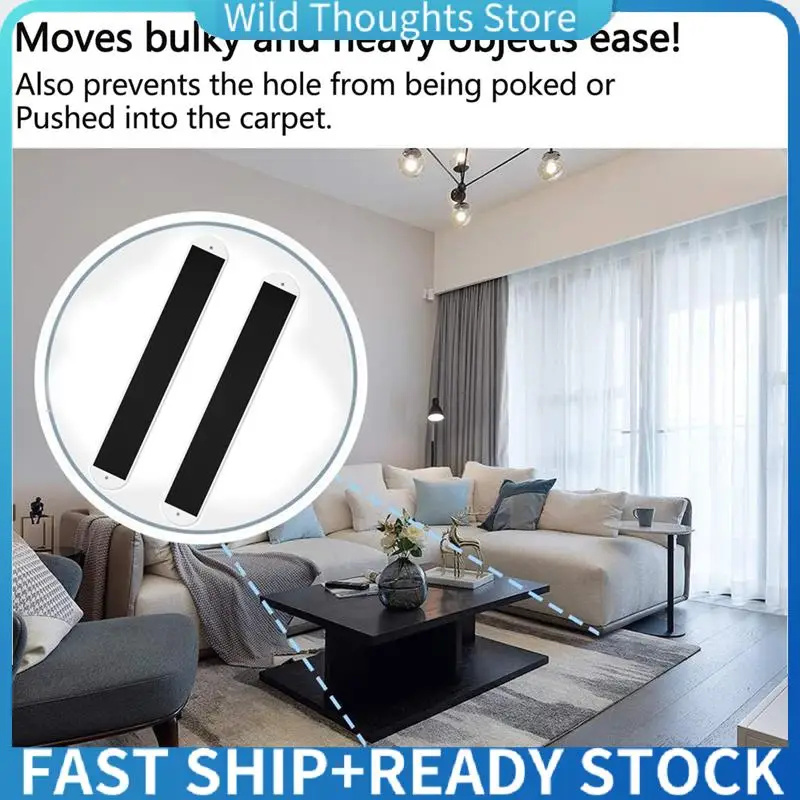 Pack Of 2 Large Pull Cord Sliders, Furniture Sliders, Furniture Gliders, Heavy Duty Sliding Film For Moving Furniture-[Qahk]