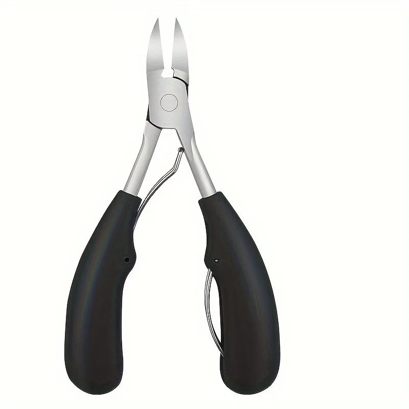 Professioneller konkaver Edelstahl-Nagelknipser für dicke Nägel und eingewachsene Zehennägel. Scharfe, gebogene Klinge für einfaches Trimmen – Detail 8