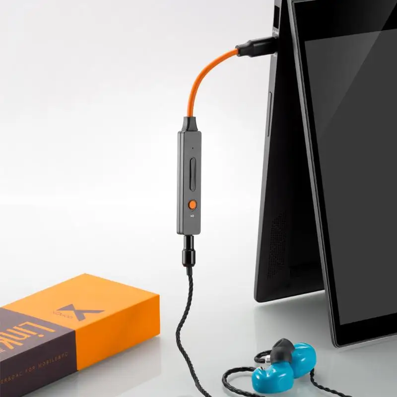XDuoo LINK HD цифровой Type-C портативный декодирующий усилитель для наушников, кабель для мобильного телефона, адаптер Шнур