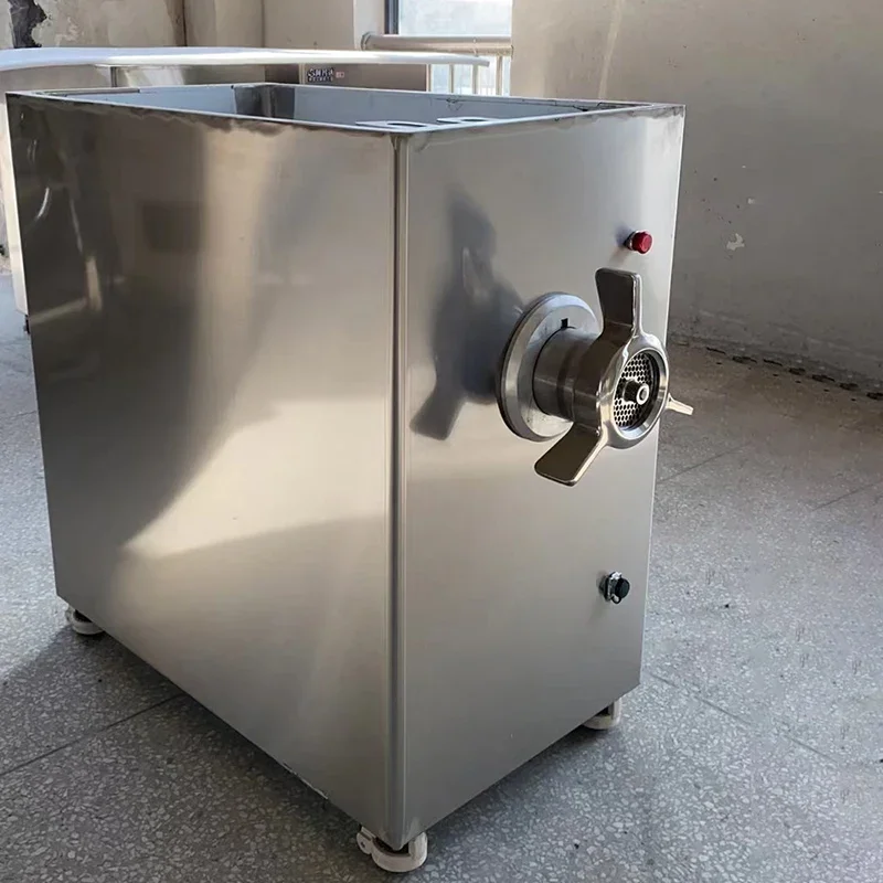 for Best Price Mincer Machine 32# Mixer Good Sale With Elevator Big  Frozen Commercial Meat Grinder