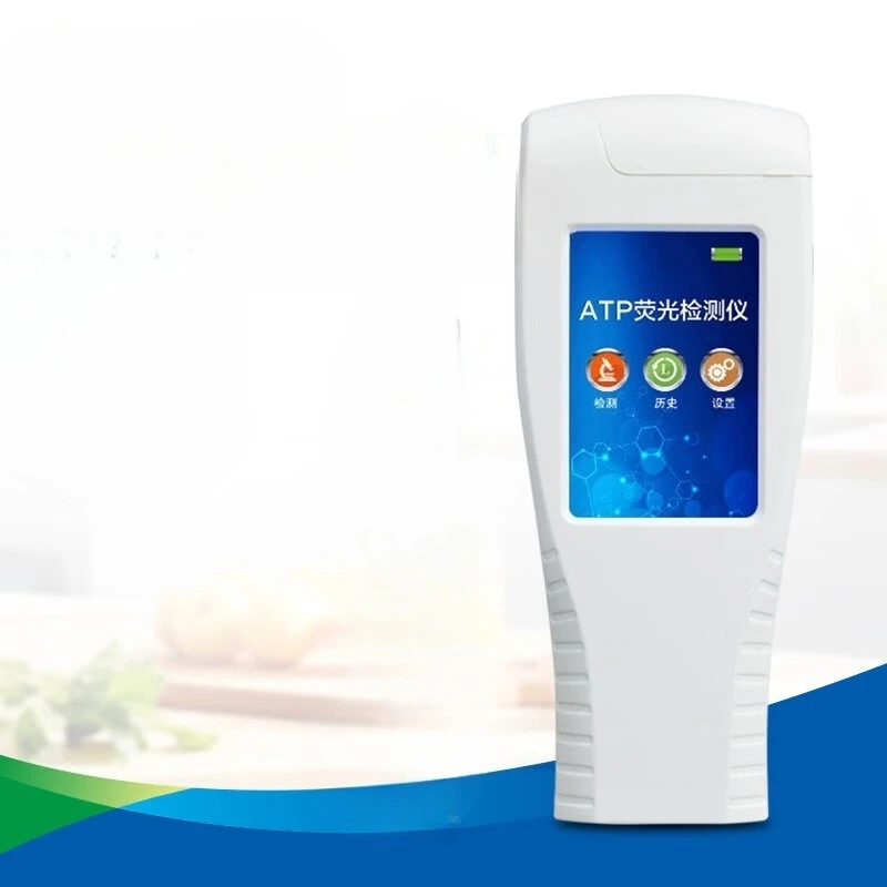 

Детектор флуоресценции ATP. Быстрый анализатор. Отель использует бактерии. Тестер микробиологической очистки поверхности.