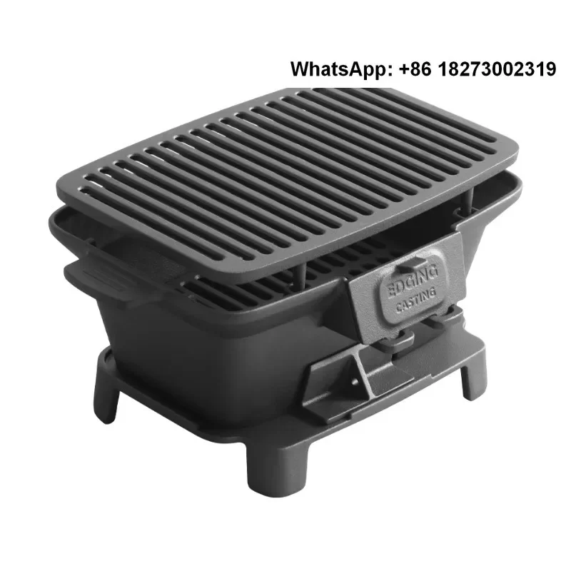 Outdoor camping, home use, uncoated barbecue, charcoal stove, tea making, picnic accessories