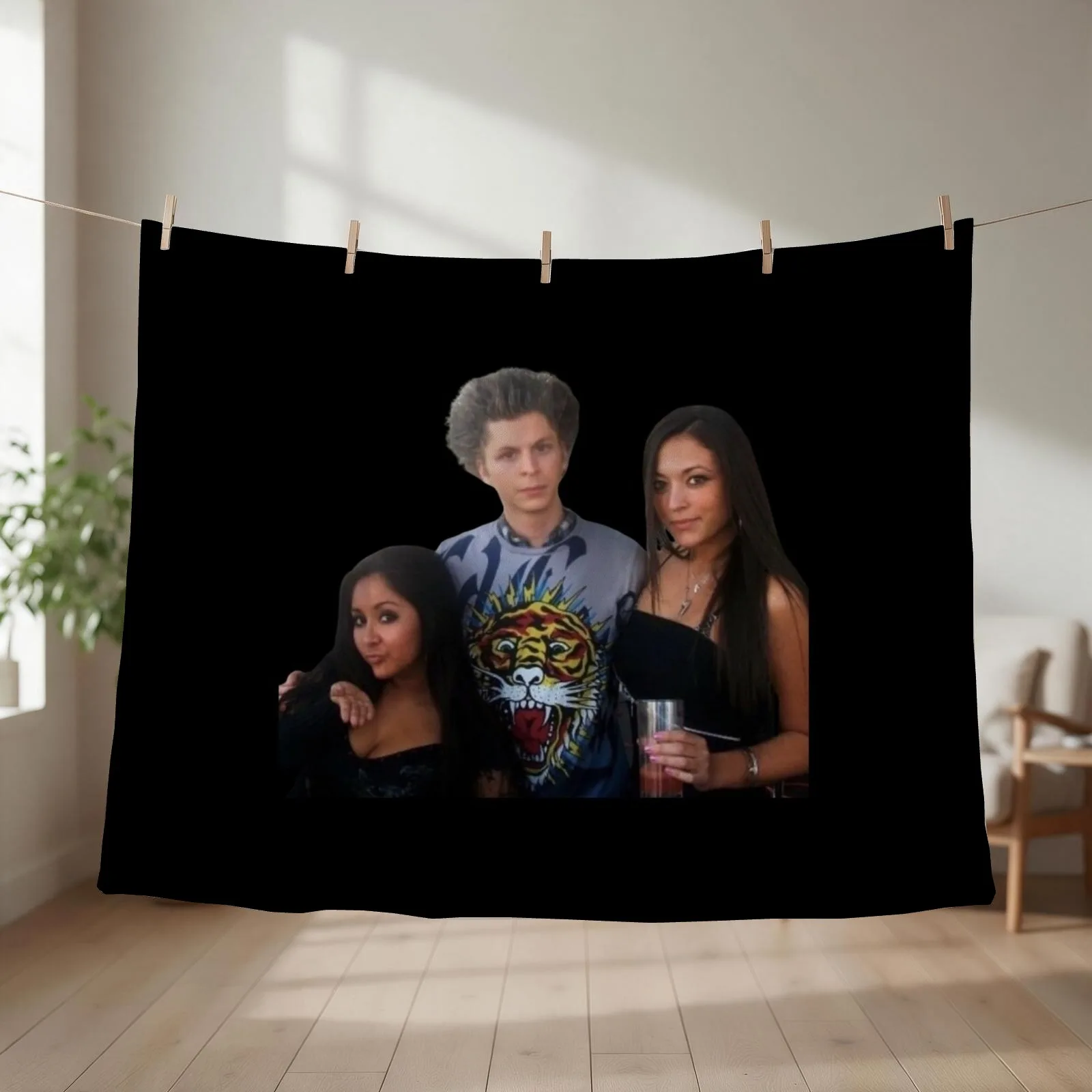 Michael Cera Jersey Shore Throw Blanket Weighted Luxury Thicken Retros Decorative Sofa Blankets