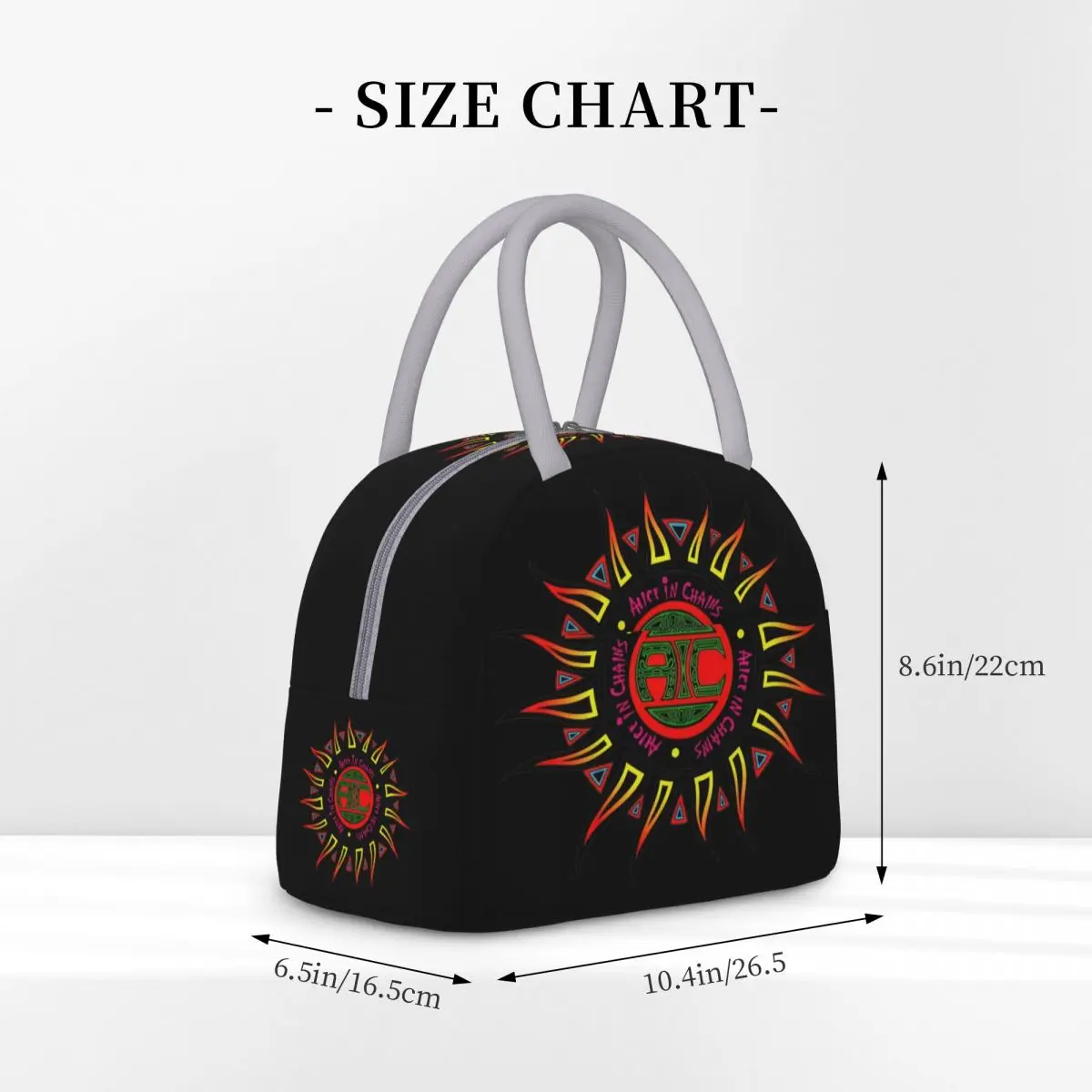 Alice In Chains Thermal Insulated Lunch Bags for Travel Studio Chronicles A.I.C VOL.8 Portable Food Bag Thermal Cool Lunch Boxes