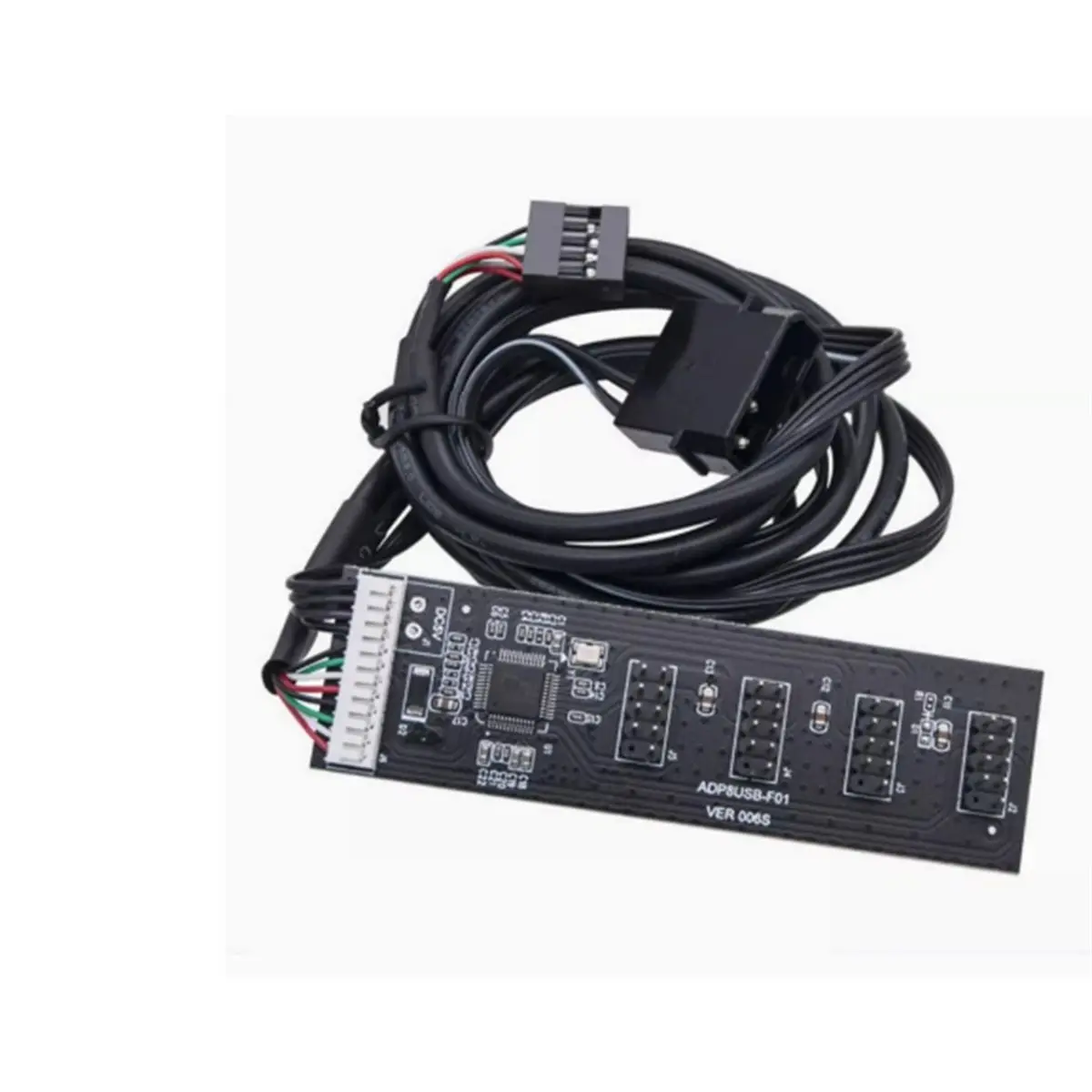 New Electronics USB2.0 9pin Header USB 1 to 4 Male Motherboard USB 2.0 Adapter 9Pin Internal USB Hub Port Multiplier 9 Pin Conne