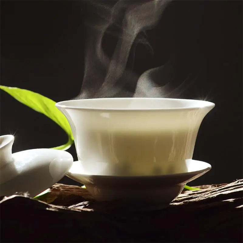 

150ML, fine bone china chinese tea pot, tea gaiwan porclean, yixing chinese tea pot, ceramic kungfu tea, antique chinese pots