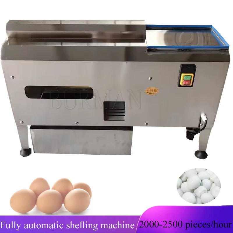 

220V Fully Automatic Boiled Eggs Peeler Machine Eggs Peeling Machine Egg Shell Remover Machine