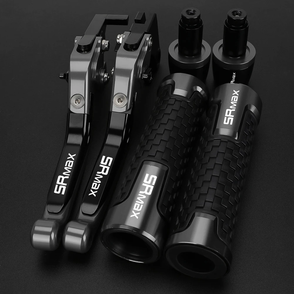 SR MAX 125 300 Motorcycle Adjustable Brake Clutch Levers Handlebar Hand Grips End For APRILIA SRMAX125 SRMAX300 SR MAX 125 300 view 4